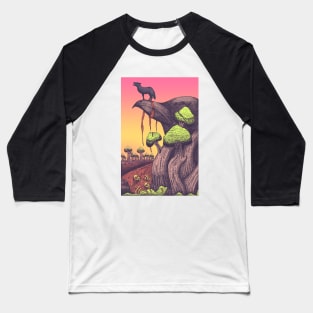 Wolf Baseball T-Shirt